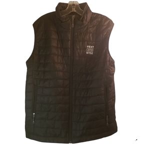 Patagonia Nano Puff Vest Mens Size L Black Quilted 84242 Yext Branded